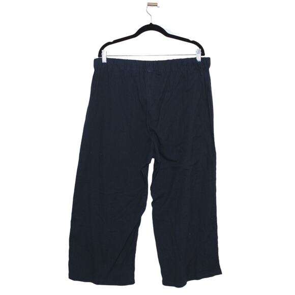 J. Crew 100% Cotton Cropped Pants Size XL Navy Blue NWT - Picture 5 of 9